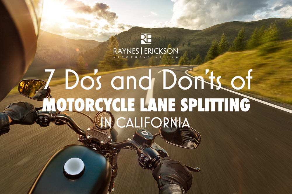 7 Do’s and Don’t of Motorcycle Lane Splitting in California Law