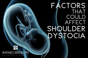 Factors that could affect shoulder dystocia